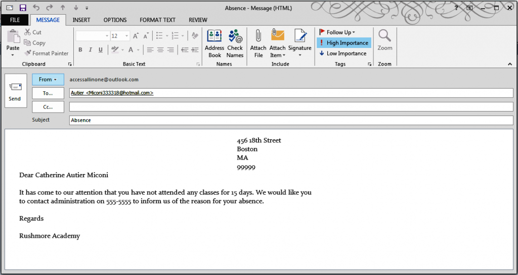 Emailing 8 – Convert Report To HTML | Access All In One